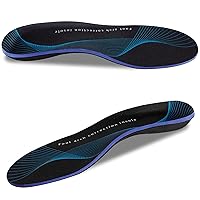 Plantar Fasciitis Insoles Arch Supports for Men and Women Shoe Inserts Orthotics - Athletic Shoe Insoles for Flat Feet Arch Heel Pain High Arch