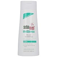 Sebamed Extreme Dry Skin Relief Treatment Shampoo Intensive Moisturizing Complex with 5% Urea for Dry Itchy Scalp 6.8 Fluid Ounces (200mL)