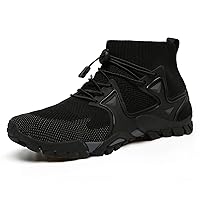 Hiking Shoes Mens Womens Outdoor Athletic Sports Shoes Walking Shoes Trail Running Shoes Trekking Climbing Stylish Slip Resistant Fitness Walking Jogging Sock Sneakers Travel Lightweight Barefoot