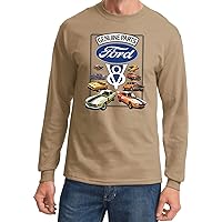 Ford Mustang T-Shirt V8 Collection Long Sleeve