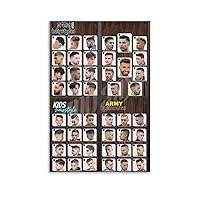 Barbershop Wall Decoration Barbershop Poster Man Hair Poster Salon Poster Men's Salon Hair Posters Men's Haircut Posters23 Canvas Painting Wall Art Poster for Bedroom Living Room Decor 12x18inch(30x45