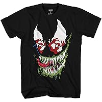 Marvel Graphic Tees Mens Shirts - Spider Man T Shirt - Venom Reflections Shirts for Men