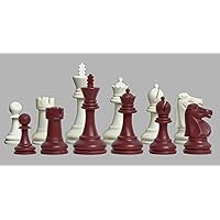 The House of Staunton - The Reykjavik Plastic Chess Set - Pieces Only - 3.75