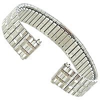 11-14mm Speidel Silver Tone Stainless Steel Ladies Expansion Watch Band 2212
