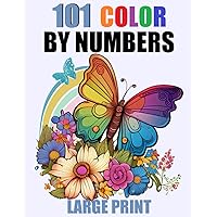 Color By Number for Girls: Perfect for Girls Ages 6-12, 30 Amazing Color By  Number Coloring Pages, Fun And Easy To Color