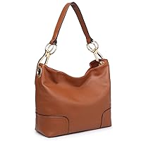 Dasein Hobo Purses for Women Soft PU Leather Handbags Slouchy Hobo Bags Shoulder Bag Top Handle Tote