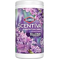 Clorox Scentiva Bleach-Free Disinfecting Wipes, Tuscan Lavender & Jasmine