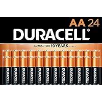 Duracell - CopperTop AA Alkaline Batteries - Long Lasting, All-Purpose Double A Battery for Household and Business - 72 Count