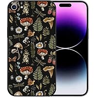 Case Compatible for iPhone 7/8/SE 2020,Fashion Design for Woman Girls,Shockproof Protective Phone Cover for iPhone SE 2nd/7/8 4.7inch(Nature Mushroom)