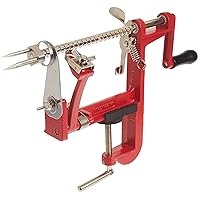 Prepworks by Progressive Apple Peeler and Corer Machine, Heavy Duty Corer Remover, Pear Slicer, Mountable on Counter or Tabletop Apple Machine