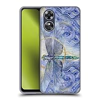 Head Case Designs Officially Licensed Stephanie Law Dragonfly Immortal Ephemera Soft Gel Case Compatible with Oppo A17