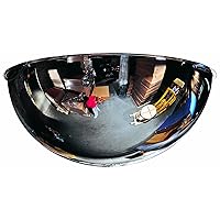 PV18-360 Panaramic Full Dome Plexiglas Security Mirror, 360 Degree Viewing Angle, 18