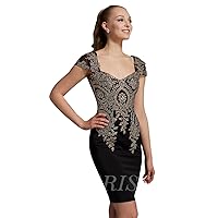 Cocktail and semi Formal Dress Style 2942 Size 18 Black