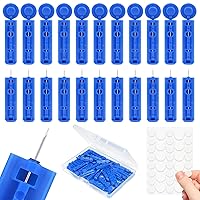 Acne Needle, 50 Pcs Disposable Pimple Needle and 72 Dots Acne Stickers. Sterile Acne Remover Tools for Acne, Whitehead, Comedone Removal