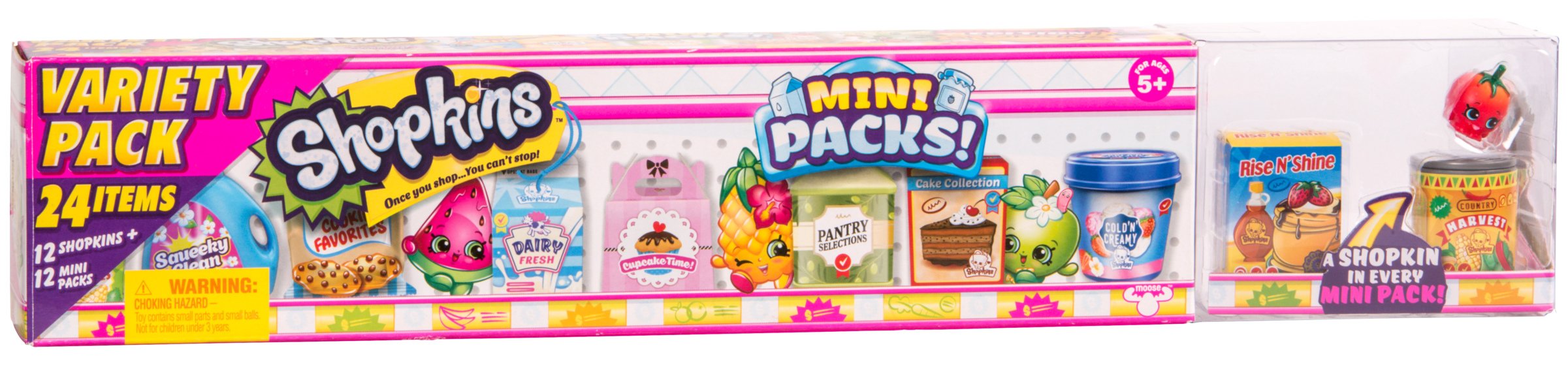 Shopkins Season 10 Mini Pack - Mega Pack (24 Items)