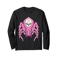 Cute Creepy Pastel Goth Kawaii Spider Boys Girls Teen Long Sleeve T-Shirt