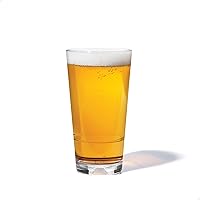 TOSSWARE RESERVE 16oz Stacking Pint, SET OF 24, Premium Quality, Tritan Dishwasher Safe & Heat Resistant Unbreakable Plastic Beer Glasses, Clear