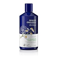 Avalon Organics Therapy Medicated Anti-Dandruff Conditioner for Soft, Flake-Free Hair, 14 Fluid Ounces