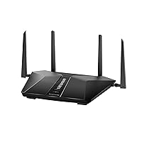 Nighthawk WiFi 6 Router (RAX43) 5-Stream Dual-Band Gigabit Router, AX4200 Wireless Speed (Up to 4.2 Gbps), Coverage Up to 2,500 sq.ft. and 25 Devices