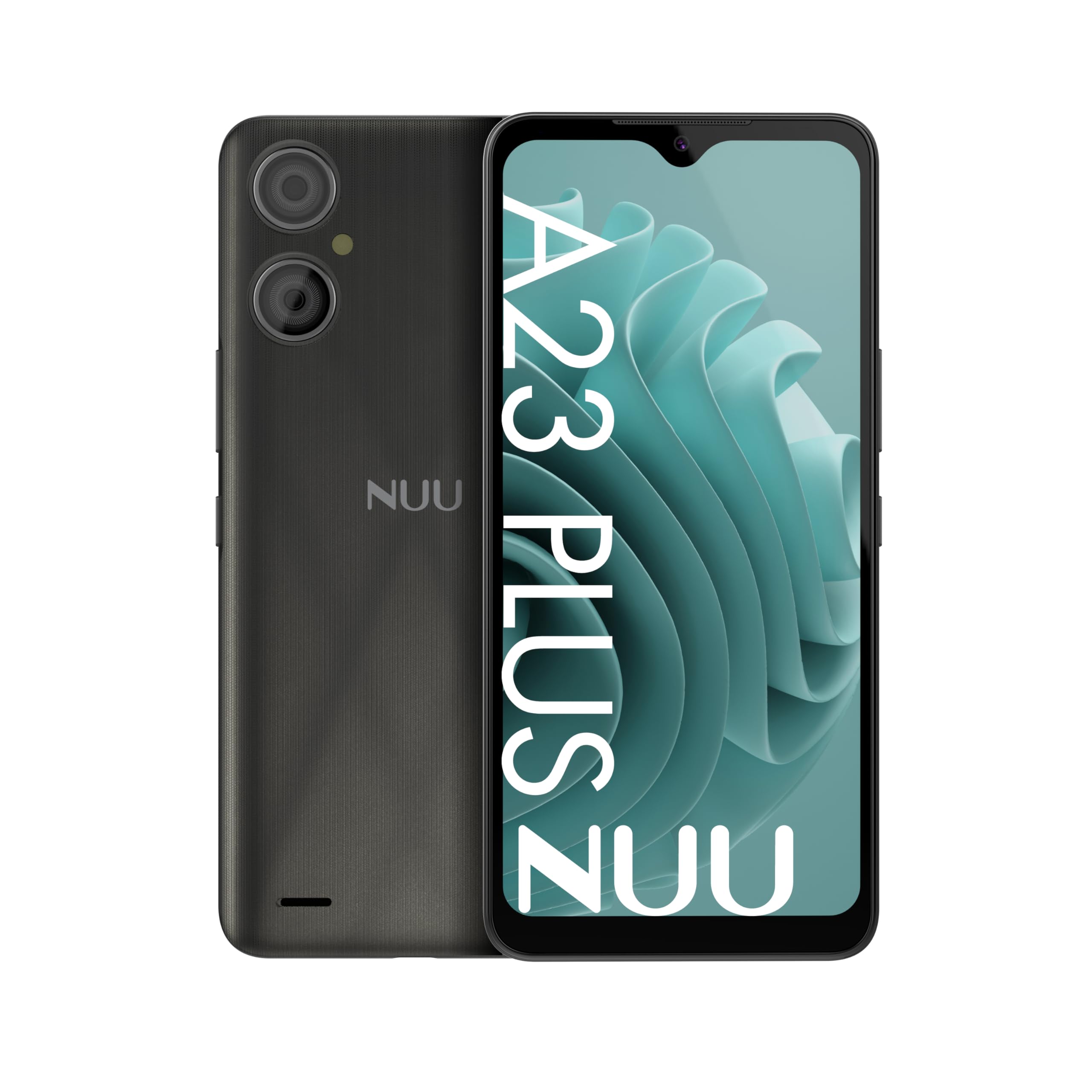 NUU A23 Plus Unlocked Android Cell Phone, Dual SIM 4G, 6.3