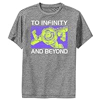 Disney Little, Big Pixar Toy Story Mission Infinity Boys Short Sleeve Tee Shirt
