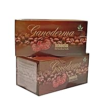 4 in 1 Café Healthy Coffee with Ganoderma - Creamer and Sugar (2 Packs)