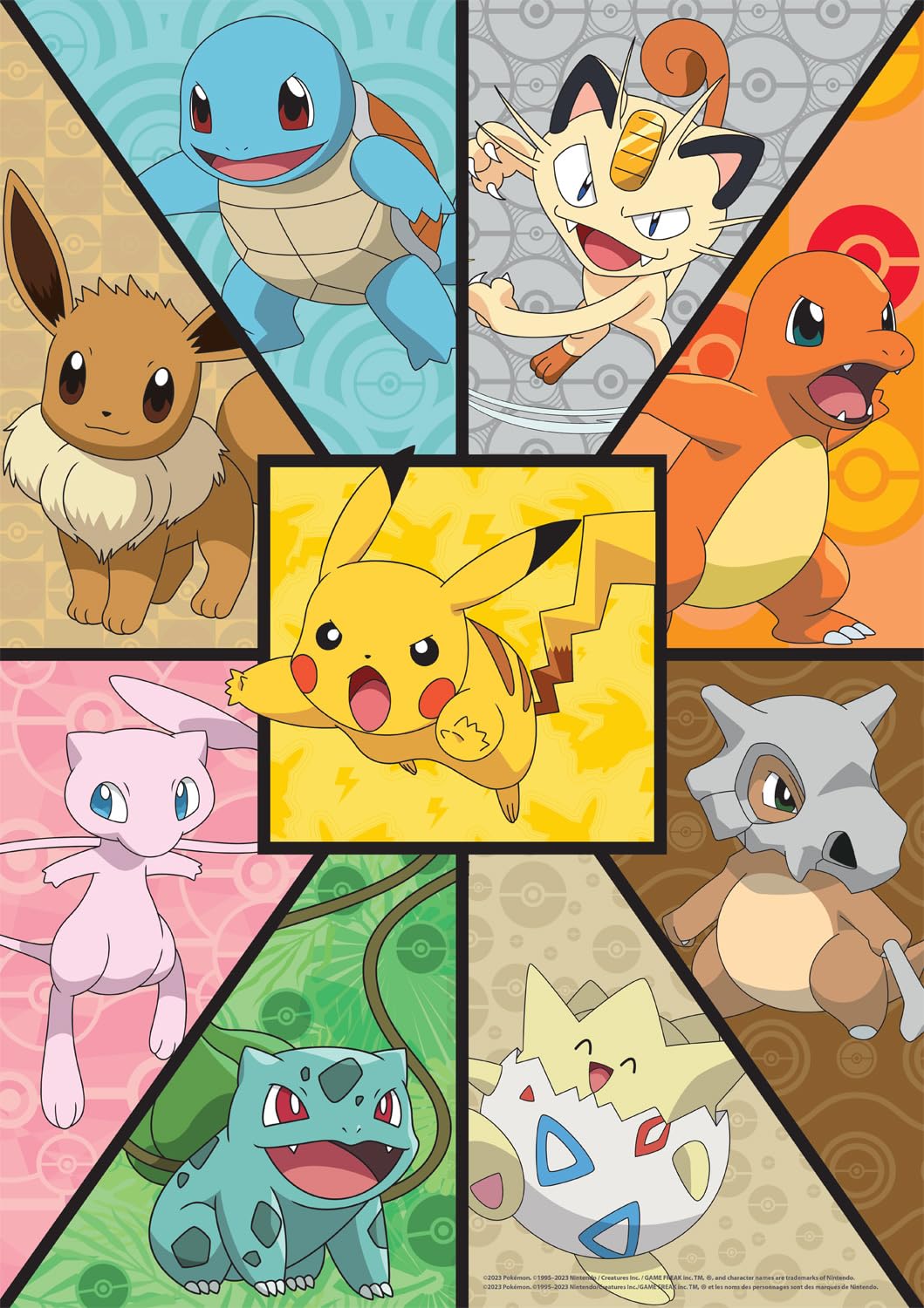 Buffalo Games - Pokemon - Kanto Companions - 300 Large Piece Jigsaw Puzzle for Adults Challenging Puzzle Perfect for Game Nights - Finished Size 21.25 x 15.00