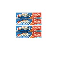 Crest Kids Cavity Protection Toothpaste, Sparkle Fun, 2.2oz (4 Tubes)