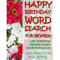 Happy Birthday Word Search for Women Happy Birthday Word Search for Women Paperback