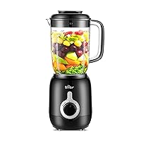 Bear Blender, 2023 Upgrade 700W Shakes and Smoothies Blender with 40oz Countertop Blender Cup for Kitchen, 3-Speed for Crushing Ice, Puree, and Frozen Fruit with Autonomous Clean