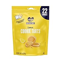 Belgian Boys Lemon Cookie Tarts, Shortbread Butter Cookies, Individually Wrapped, Non-GMO, No Preservatives (22 Tarts per Pouch)