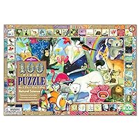 eeBoo: Natural Science 100 Piece Puzzle, Boasts a Gorgeous Array of Nature's Most Spectacular Creations, Perfect for Ages 5 and up, Great Family Activity