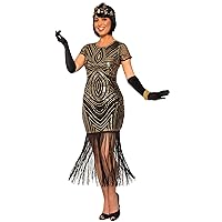 Forum Novelties womens Roaring 20s Art Deco Flapper Dress