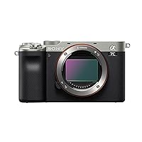 Sony Alpha 7C Full-Frame Mirrorless Camera - Silver (ILCE7C/S) (Renewed)