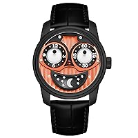 Men's Jorker Creative Design Big Joker Dial Mechanical Wrist Watches Leather Waterproof Designer Sport Watch