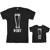 Threadrock Pint & Half Pint Toddler & Men's T-Shirt Matching Set