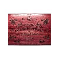 Ouija Board -Beatus Lignum Book Purpleheart Wood - 16 x 11 in. 3/8 Thick - Customizable via Msg Amazon