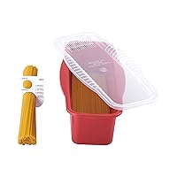 GoodCook Microwave Pasta Cooker with Strainer Lid and Cooking Guide, Microwave Noodles Cooker, Cooks up to 4 Servings of Pasta