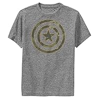 Marvel Avengers Classic Captain Camo Boy's Performance Tee