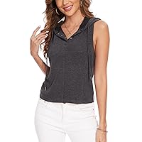 MISS MOLY 2024 Women's Sleeveless Summer Hoodie Vest Cropped Tops Ribbed Button Y2k T-Shirts Stretch Casual
