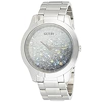 GUESS 42mm Stainless Steel Watch with Crystal Dial