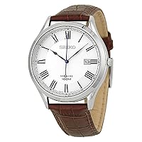 Seiko SGEG97P1 Men's Wristwatch, Quartz, Overseas Model, Sapphire Crystal
