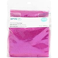 We R Memory Keepers 0633356606093 Glitter Spin It-10 Ounce-Extra Fine-Hot Pink