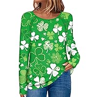 Christmas Sweatshirt Women Xmas Tree Graphic Button Decor Round Neck Blouses Shirts Oversized Evening Party Blouses