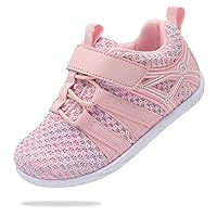 Scurtain Toddler Boys Girls Shoes Little Kids Barefoot Walking Shoes Lightweight Mesh Tennis Sneakers