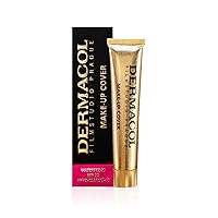 Dermacol - Full Coverage Foundation, Liquid Makeup Matte Foundation with SPF 30, Waterproof Foundation for Oily Skin, Acne, & Under Eye Bags, Long-Lasting Makeup Products, 30g, Shade 213