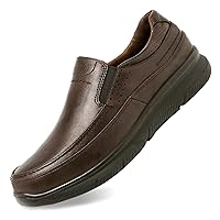 Men's Slip On Casual Loafers, Comfortable Walking Shoes for Men, Lightweight Dress Shoes for Office Driving