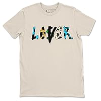 Graphic Tees Loser Lover Design Printed Ice Cream Sneaker Matching T-Shirt
