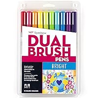 Shuttle Art 120 Colors Dual Tip Brush Art Marker Pens with 1 Coloring Book, Fineliner and Brush Dual Tip Markers Set Perfect for