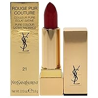 Rouge Pur Couture Pure Colour Satiny Radiance Lipstick - 21 Rouge Paradoxe Lipstick Women 0.13 oz
